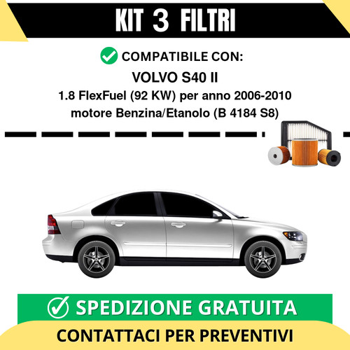 Kit filtri tagliando - filtri, per