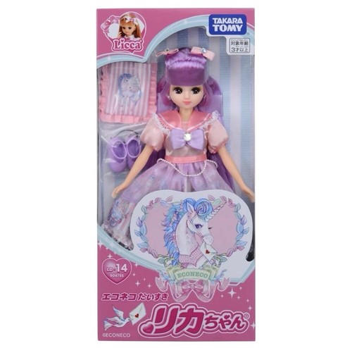 Bambola vestito unicorno licca - unicorno,