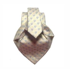 CRAVATTA SETTE PIEGHE BIANCA