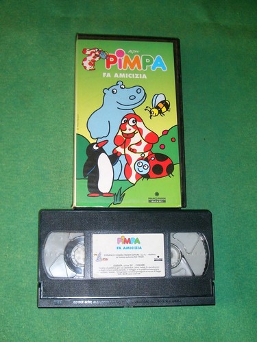 Vhs pimpa amicizia altan - pimpa,