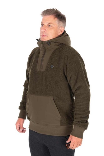 Fox giacca ibrida sherpa olive - fox,