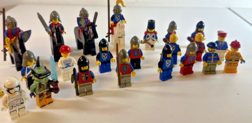 Lotto lego minifigures castle - lotto,