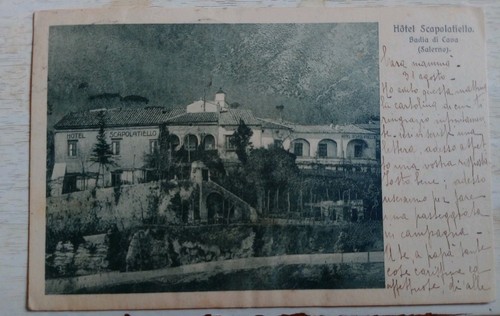 Cartolina antica cava - cartolina,