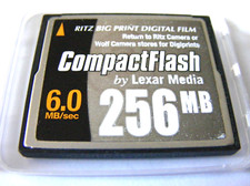 . . Scheda Compact Flash 256