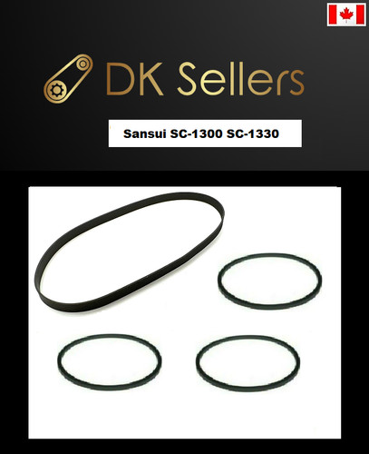 Replacement belts for sansui - replacement,