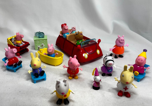 Peppa pig figures 3 - pig,