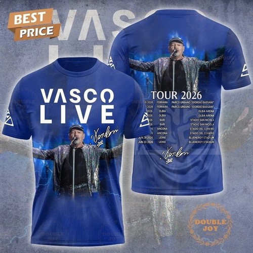 Shirt vasco rossi - t-shirt, 2026