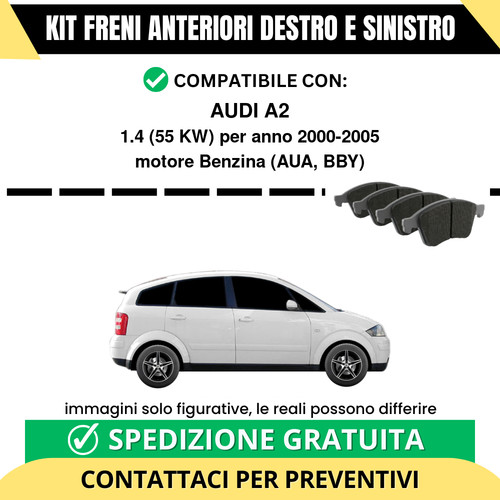 Pastiglie freno anteriori per - pastiglie,