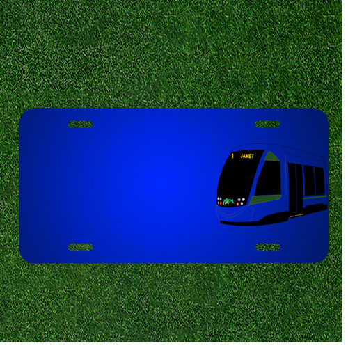 Targa tramway treno tram - treno,