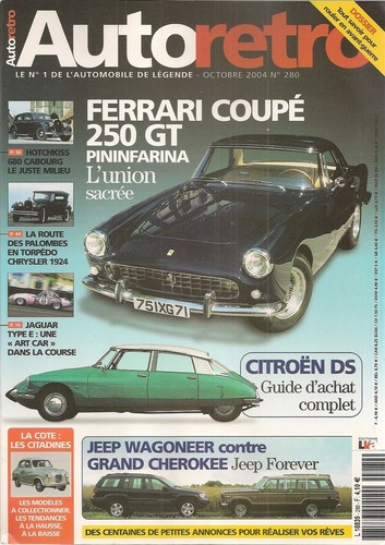 Auto retro 280 ferrari - ferrari, 250