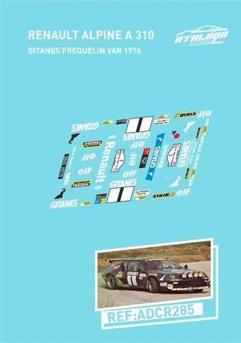 Calcas renault alpine 310 - calcas,