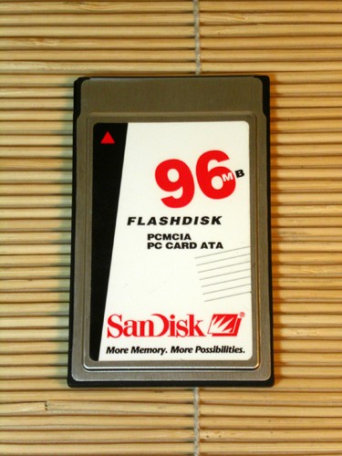San disk 96mb pcmcia ata - san, flash
