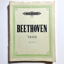 Beethoven Trios Partiture