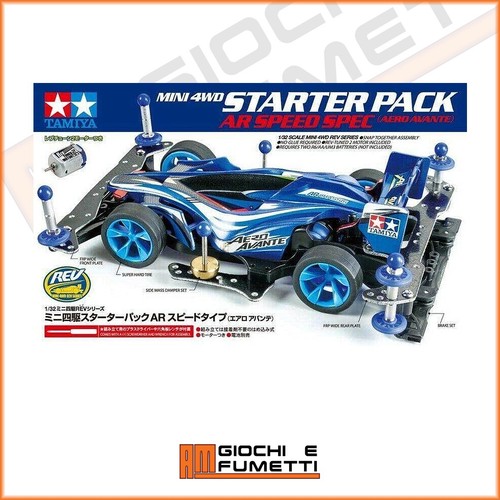 Mini 4wd starter pack - pack, ar