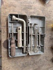 CASSETTA KIT ATTREZZI FIAT 500-600-850 Original Tool Box Vintage Epoca (79)