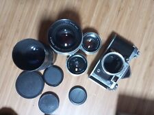 Praktina FX Revisionata E  Testata ,Con Corredo Ottiche