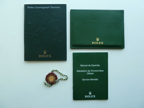 Rolex daytona libretto set - rolex,
