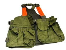 Gilet trisacca nylon verde - nylon, da