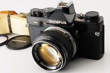 Olympus OM-2 fotocamera pellicola nera G Zuiko Auto-S 50 mm F/1.4 [eccellente] dal GIAPPONE
