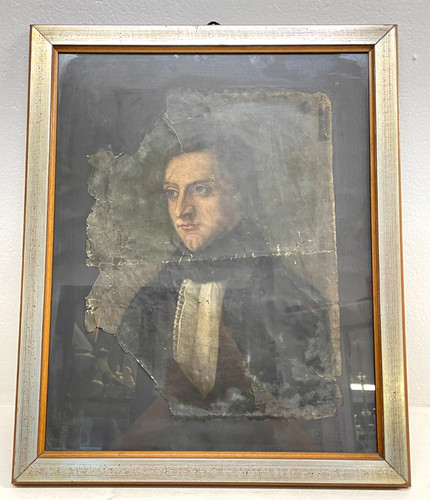 Antico quadro ritratto - antico,
