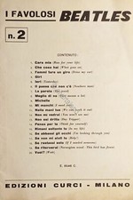 Spartiti - I Favolosi Beatles N. 2 - Raccolta - 1966