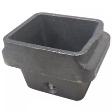 Braciere in Ghisa Cestello Stufa a Pellet Karmek con Foro Resistenza 95x70x81mm