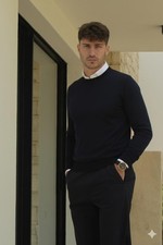 Maglione Uomo Girocollo In