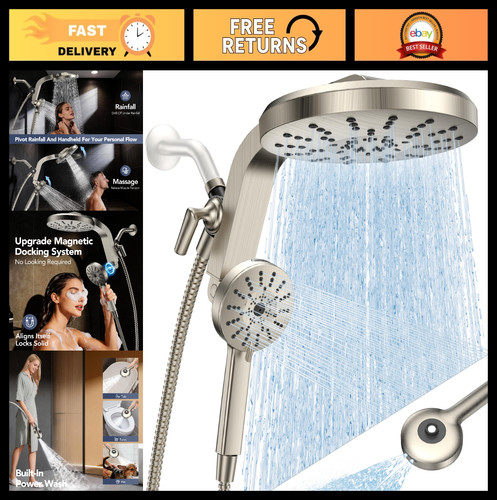 Set combinato soffione doccia