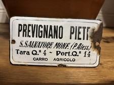 smalto Carro Agricolo Insegna