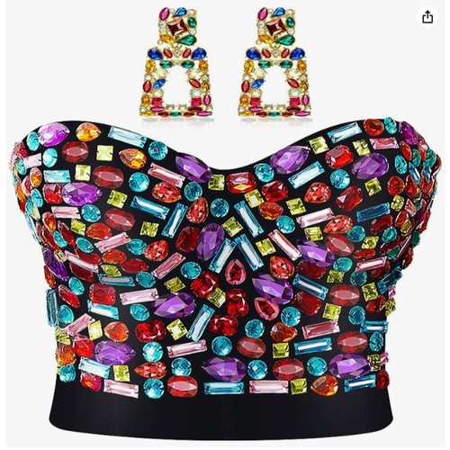 Rhinestone push bra womens - push,