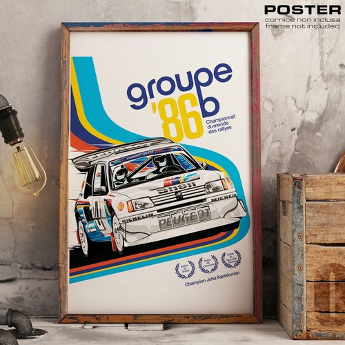 Poster locandina wrc group - poster,