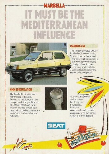 Seat marbella 1988 - marbella,