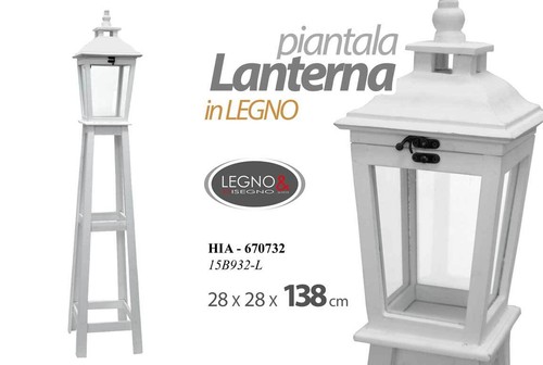 Lanterna lampione portacandela - lanterna,