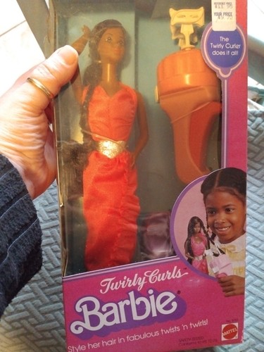Rara barbie afro - afro, curls
