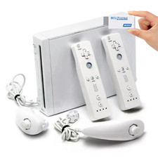 Nintendo Wii + HDMI Console 2 Controller 2 nunchuk Gioco Casuale Originale