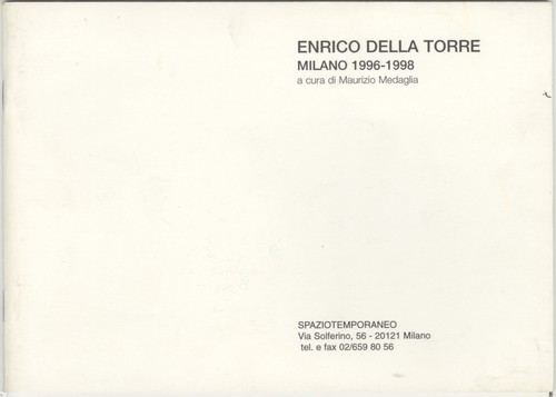 Della torre enrico - enrico, "milano