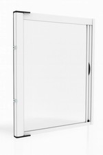 Zanzariera laterale a molla Z30 in kit da taglio Bianco 9010