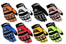 Guanti motocross neri blu più