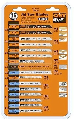 Serie lame cmt cod jt016 - serie,