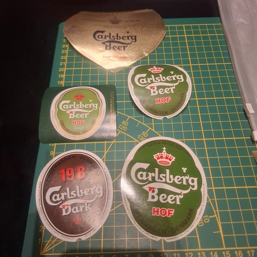 A44 etichette birra carlsberg