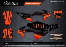 Decorazione ktm coprisedile - ktm, +