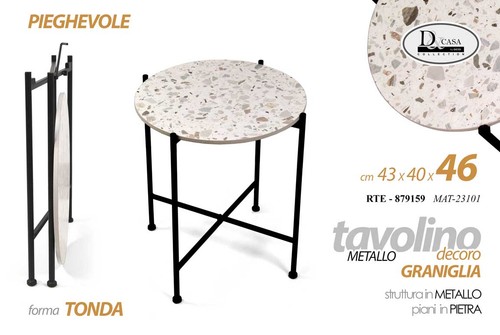 Tavolino pieghevole - tavolino,