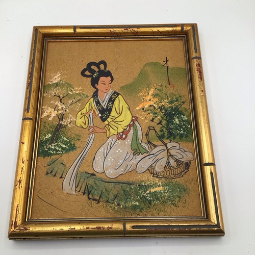 Quadro geisha vintage - , su