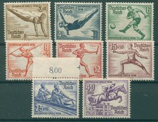 GERMANIA 1936 n.609-616 MNH