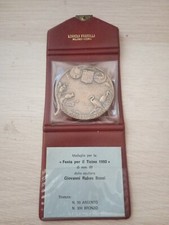 B€TT€R 1992 Medaglia Scultore Giovanni Rubes Bossi In Bronzo Festa Per Il Ticino