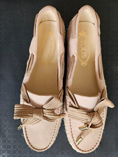 New Tods bow lace up slip on