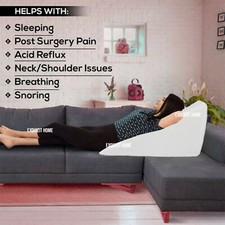 Grande cuscino a zeppa letto