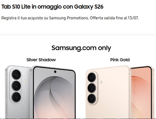 Nuovi samsung galaxy s26 - nuovi, 256gb