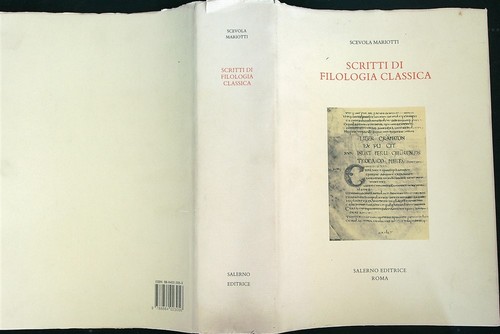 Scritti filologia classica - scritti,
