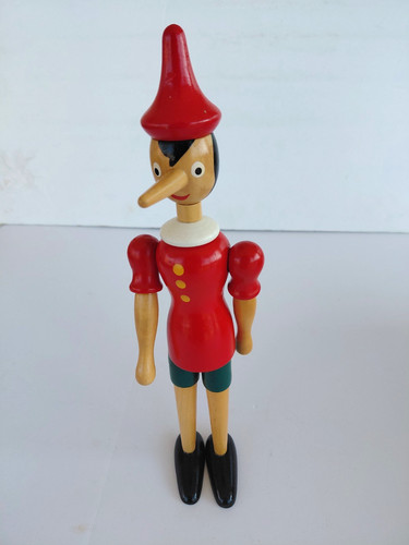 Bambola pinocchio legno - bambola,